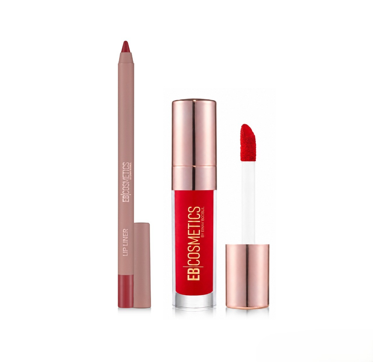 גלוס 89 ותוחם 52 Lip Liner no.52 + Matte Lip Gloss no.89 – תמונה 1