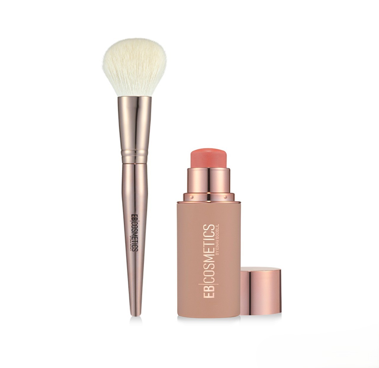 101_V38 Cream Blush Nude Peach + Magic Brush – תמונה 1